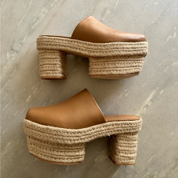cult gaia Shoes - Cult Gaia leather clogs